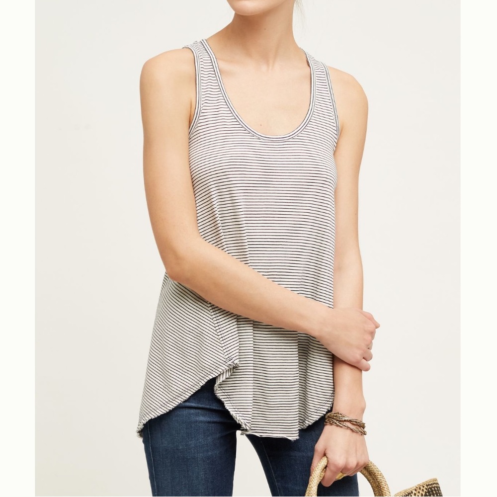 Anthropologie Penned Tank